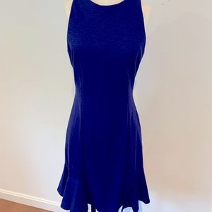 Pretty shift dress with peplum hem Banana Republic